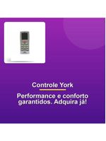 Controle Remoto Ar Condicionado York