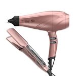 Kit secador keration 4d e prancha x-wide keration pro bivolt