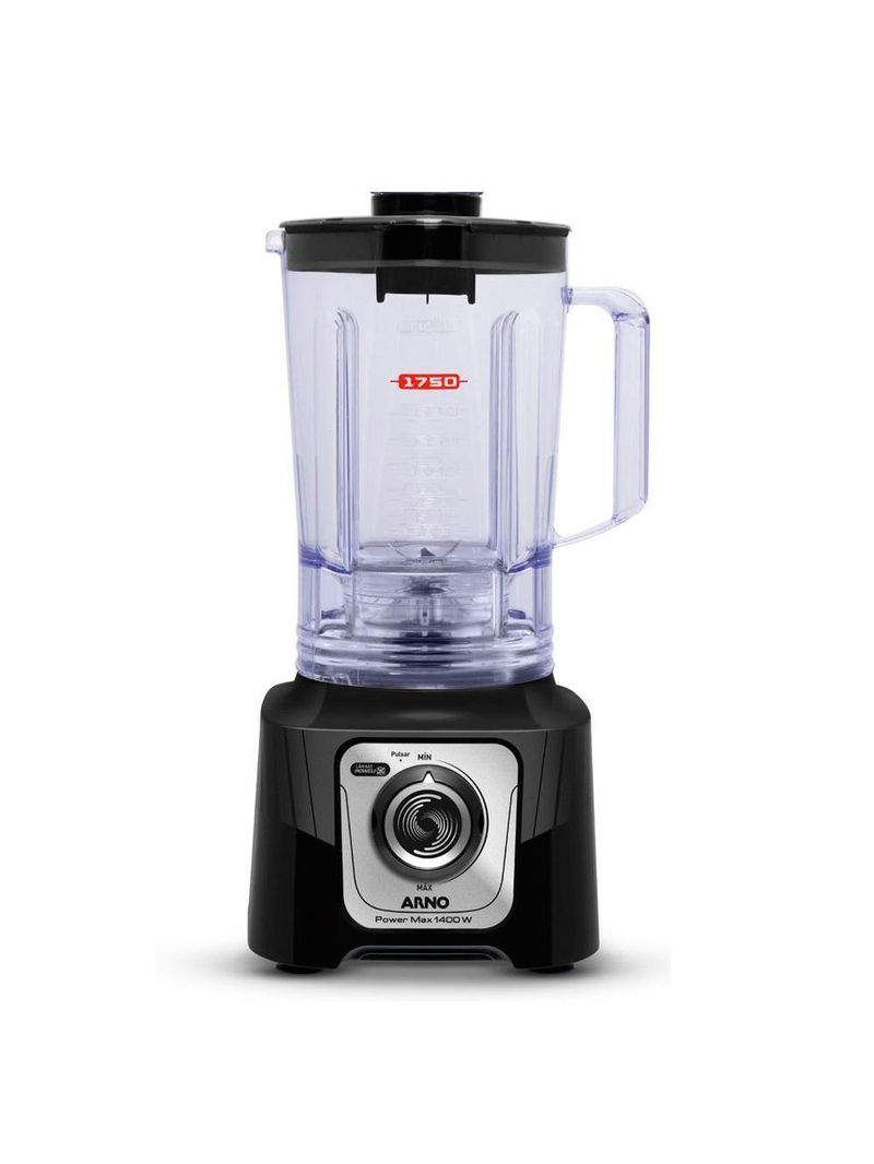Liquidificador Arno Power Max Ln65 Com 15 Velocidades E Jarra 3,1 Litros Preto 220V