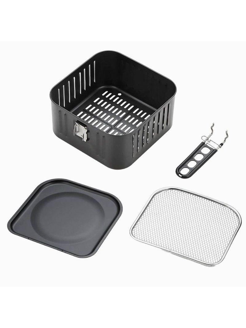 Fritadeira Air Fryer HQ-AFO12LMVG 12 Litros 3 Em 1 HQ Preto 220V