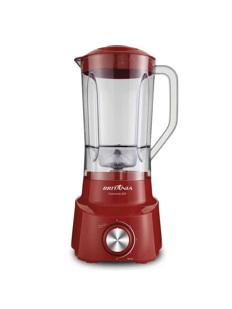 Liquidificador Britânia C-4 Vel-Jarra 2,6Lts Vermelho