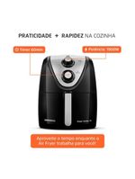 Fritadeira Air Fryer 5 Litros Afn-50-bi Mondial Afn-50-bi 220v-60hz