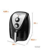 Fritadeira Air Fryer 5 Litros Afn-50-bi Mondial Afn-50-bi 220v-60hz