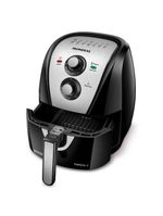 Fritadeira Elétrica Air Fryer c-4 Lts Mondial Preta-Inox