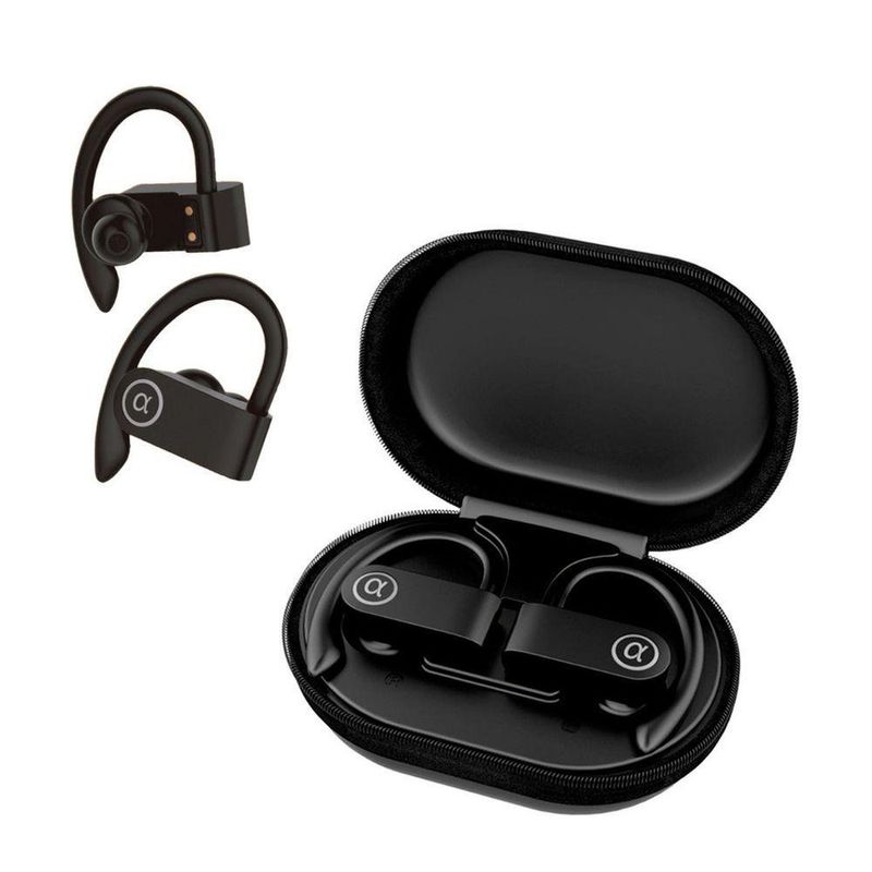 Fone De Ouvido Bluetooth Sem Fio Gancho Esporte Corrida Ciclismo Fnb21 Agold Pro