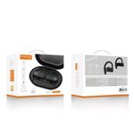 Fone De Ouvido Bluetooth Sem Fio Gancho Esporte Corrida Ciclismo Fnb21 Agold Pro