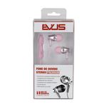 Fone De Ouvido Evus F09 Intra Auricular Premium Rosa