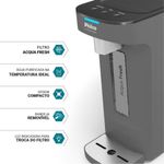 Purificador De água Natural E Gelada Philco PPU12C Cinza Bivolt