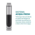Purificador De água Natural E Gelada Philco PPU12C Cinza Bivolt