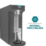 Purificador De água Natural E Gelada Philco PPU12C Cinza Bivolt