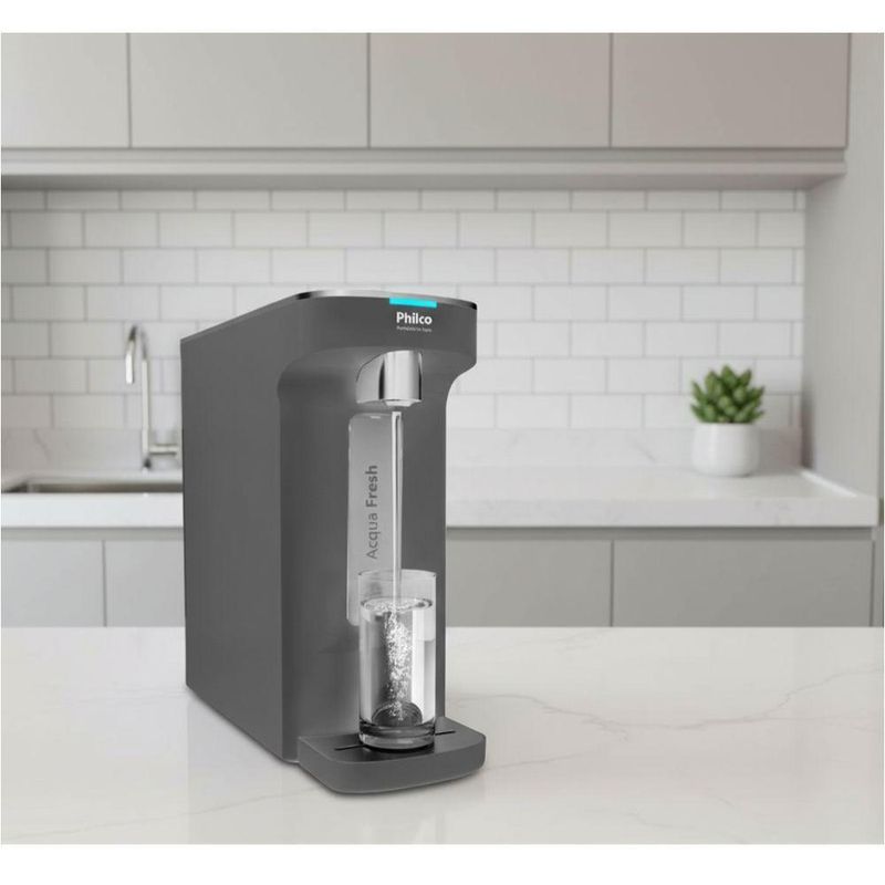 Purificador De água Natural E Gelada Philco PPU12C Cinza Bivolt