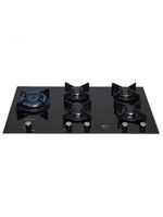 Fogão Cooktop Fischer 5q Tc Infinity Duo Blaze Gás Mesa Vidro 31800 Bivolt