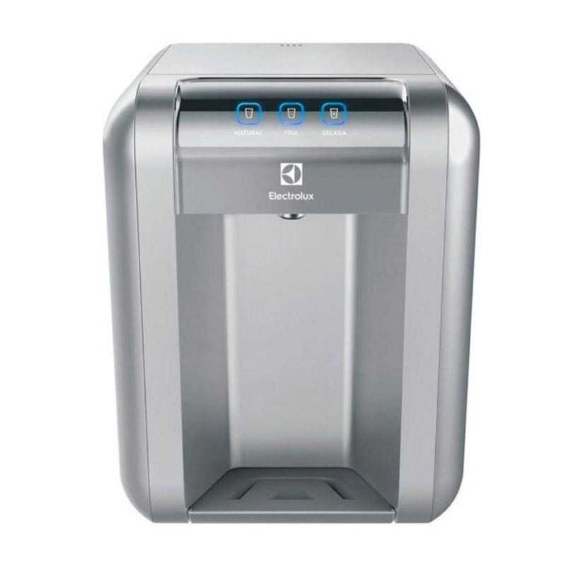 Purificador de Água de Parede Electrolux PE11X com Painel Touch Água Natural Gelada e Fria Prata