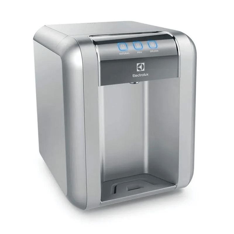 Purificador de Água de Bancada Electrolux PE11X Natural e Gelada Prata Bivolt