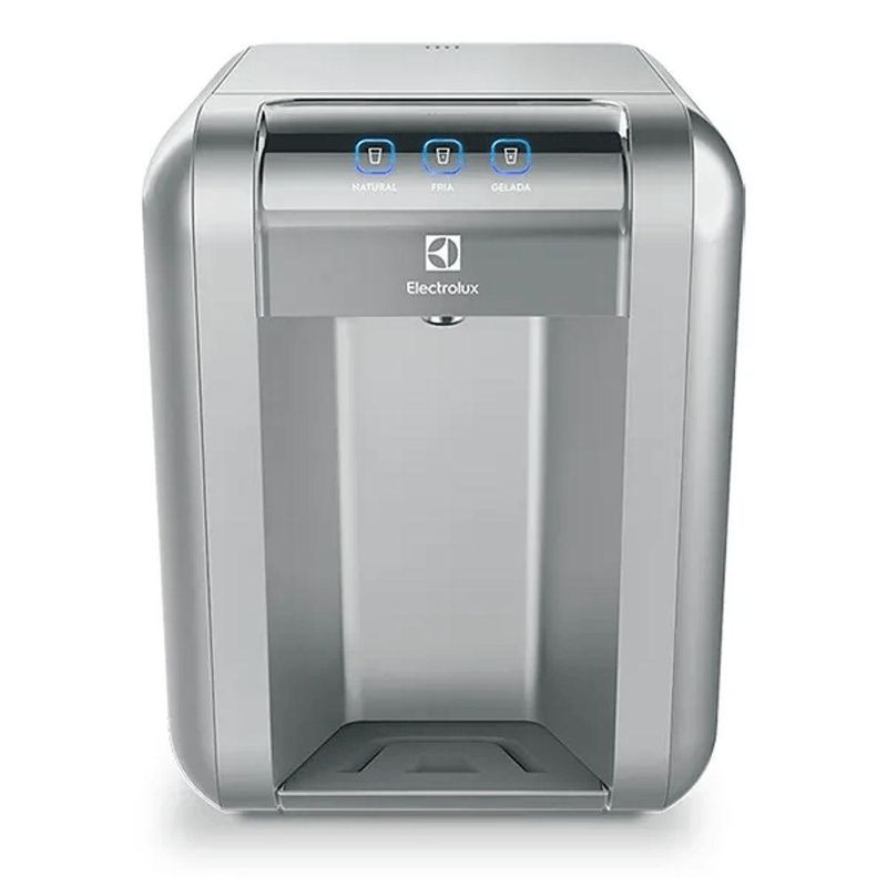 Purificador de Água de Bancada Electrolux PE11X Natural e Gelada Prata Bivolt
