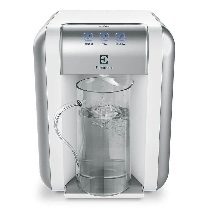 Purificador de Água de Bancada Electrolux Pe11b Natural e Gelada Branco Bivolt