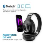 Fone De Ouvido Aiwa Hp-02-b Bluetooth Anc