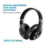 Fone De Ouvido Aiwa Hp-02-b Bluetooth Anc