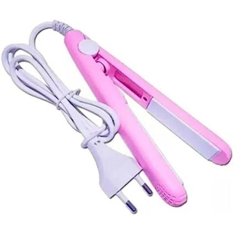 Mini Prancha Portátil Chapinha Até 160°C Thor Bivolt com Case Protetor
