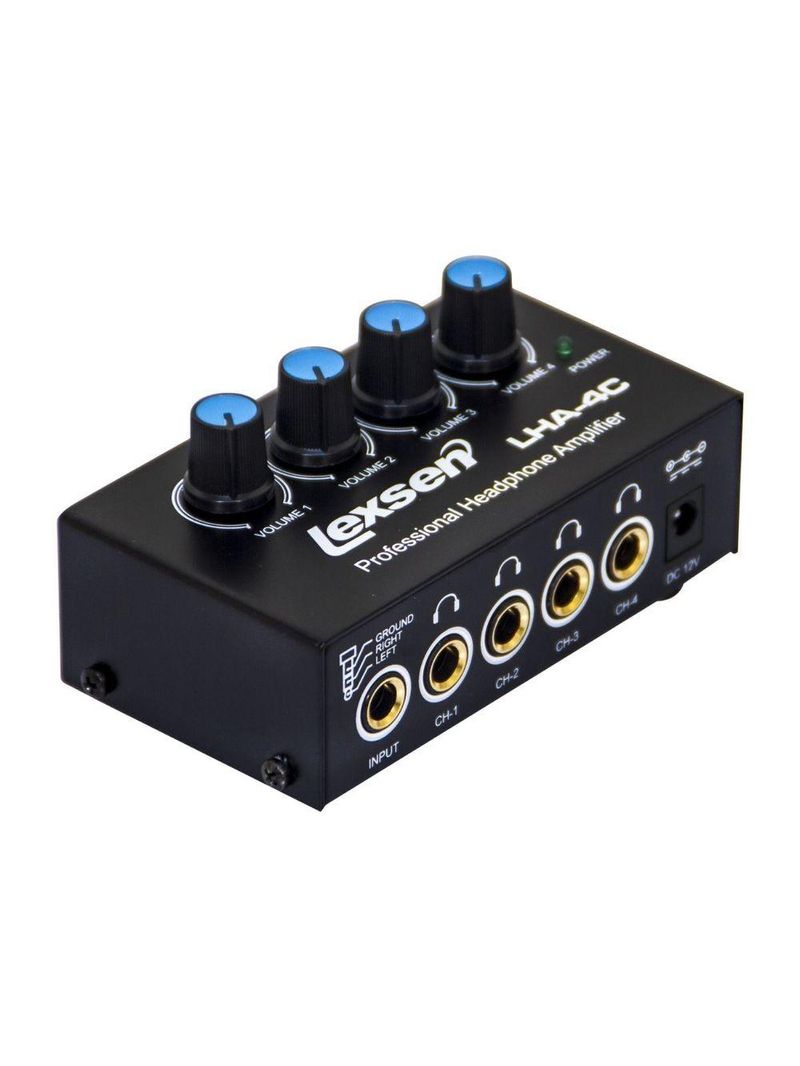Amplificador Para Fone De Ouvido Lha-4c Da Lexsen