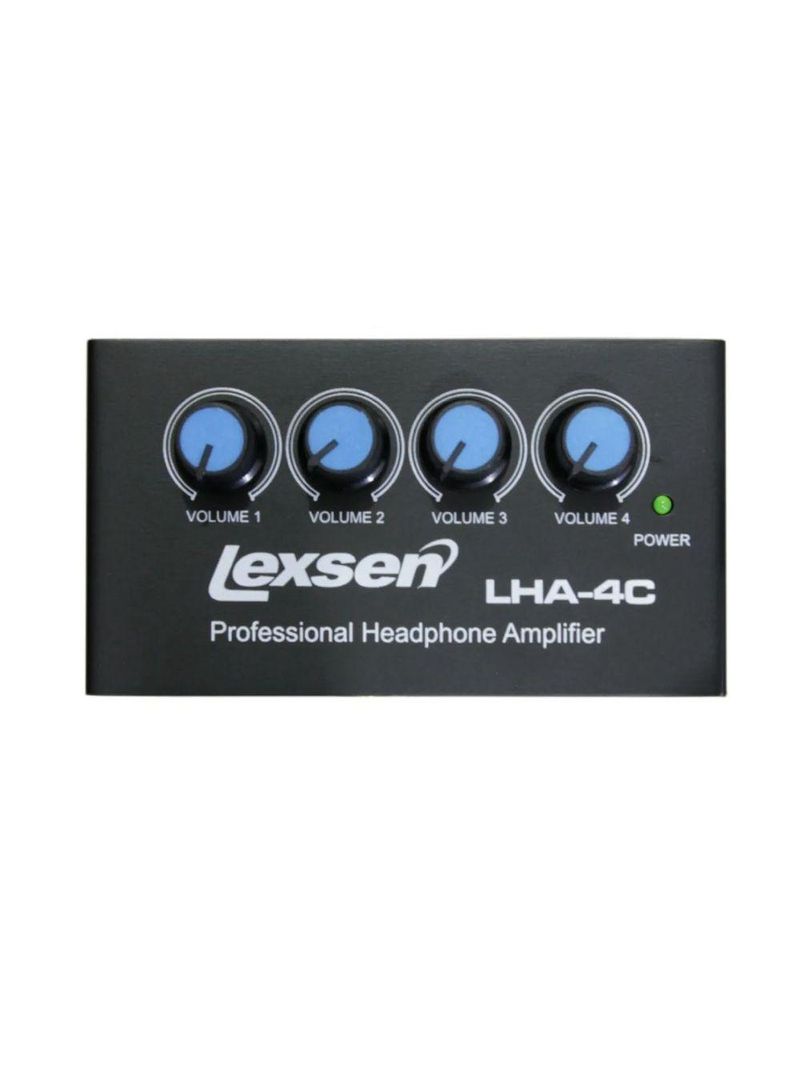 Amplificador Para Fone De Ouvido Lha-4c Da Lexsen