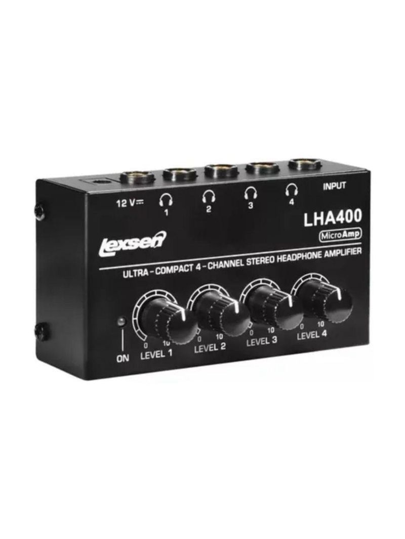 Amplificador Para Fone De Ouvido Lha-400 Da Lexsen