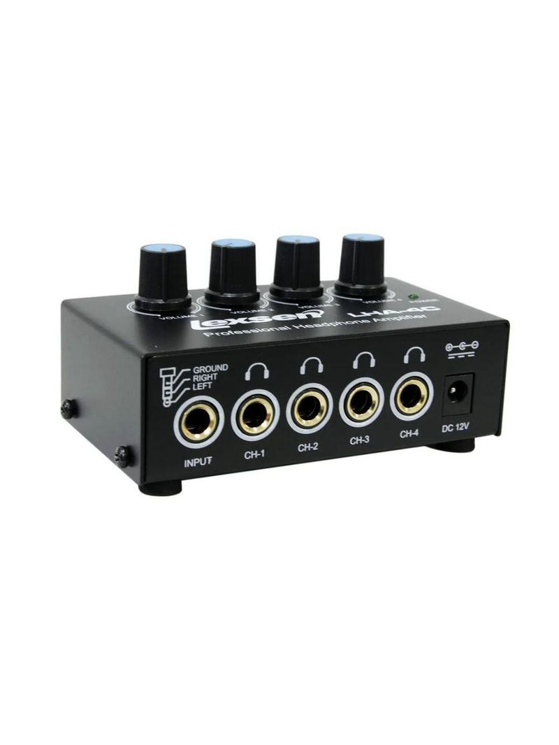 Amplificador Para Fone De Ouvido Lha-400 Da Lexsen
