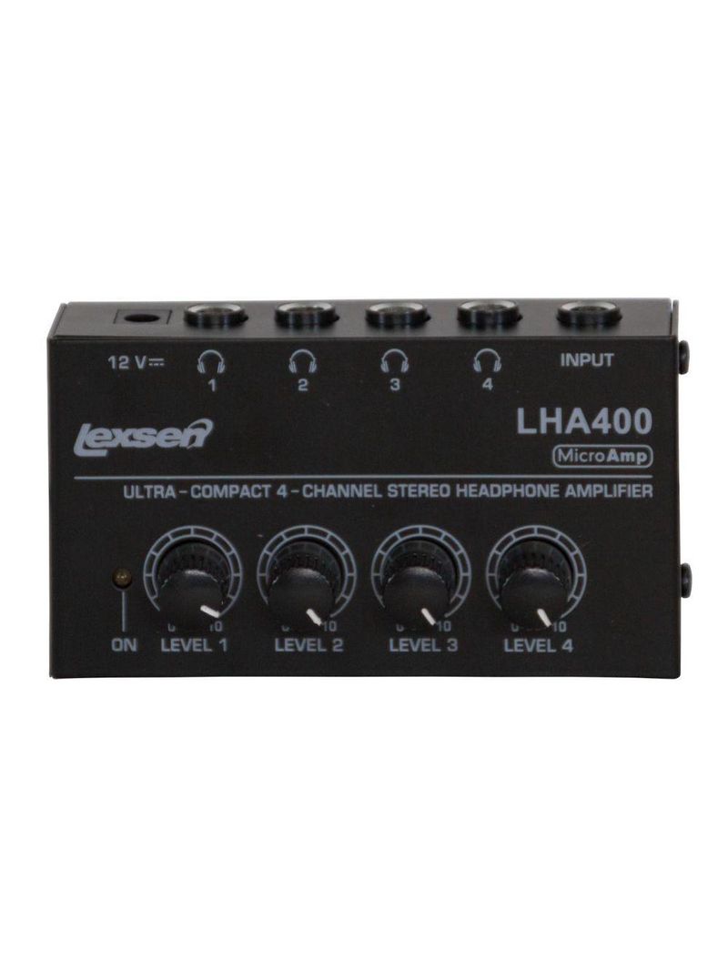 Amplificador Para Fone De Ouvido Lha-400 Da Lexsen