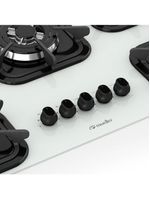 Fogão Cooktop Tripla Chama - 05 Bocas - Mueller Branco