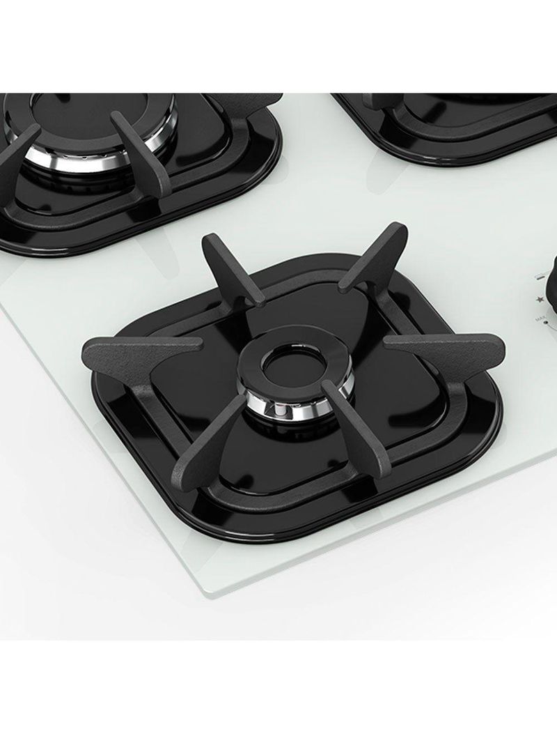 Fogão Cooktop Tripla Chama - 05 Bocas - Mueller Branco