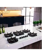 Fogão Cooktop Tripla Chama - 05 Bocas - Mueller Branco