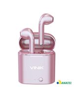 Fone De Ouvido Bluetooth Easy W1+ Tws True Wireless - Rose