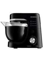 Batedeira planetária mondial bp-03 com 12 velocidades e 700w – preto