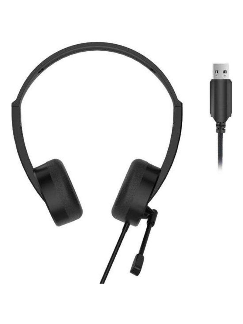 Fone De Ouvido Lecoo Ht106 Com Microfone Usb