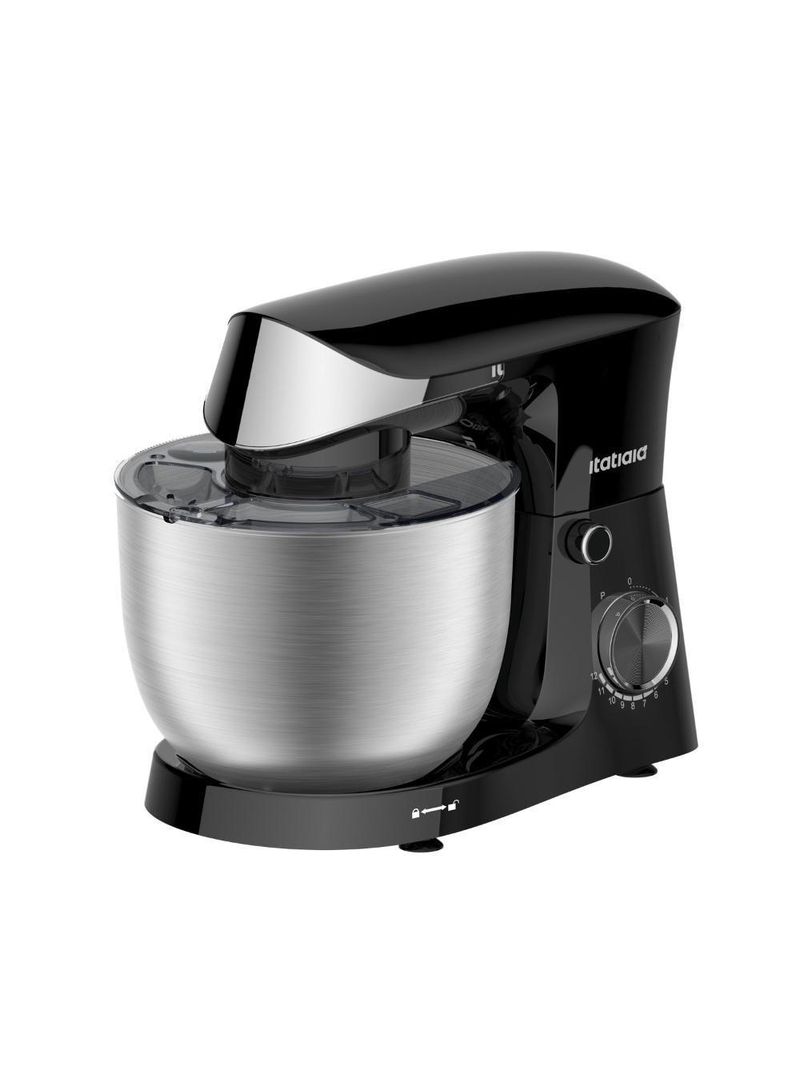 Batedeira Itatiaia Midi 4,5L 12 Velocidades Inox/Preto 110V