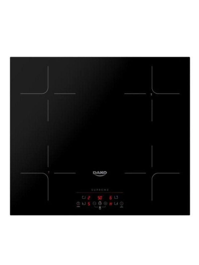 Cooktop Dako Supreme 4 Bocas Indução Preto 220 V