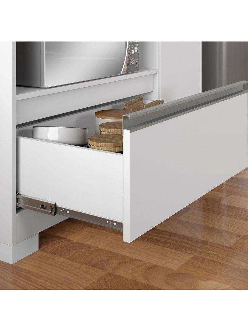 Balcão Cozinha Cooktop 1 Porta 1 Gaveta Notável 3050 Branco Nt3050 Branco