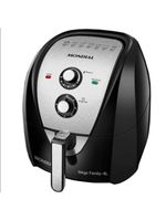Fritadeira Air Fryer Mondial Family 8l 1900W - 5993-01 Preto-inox 110V