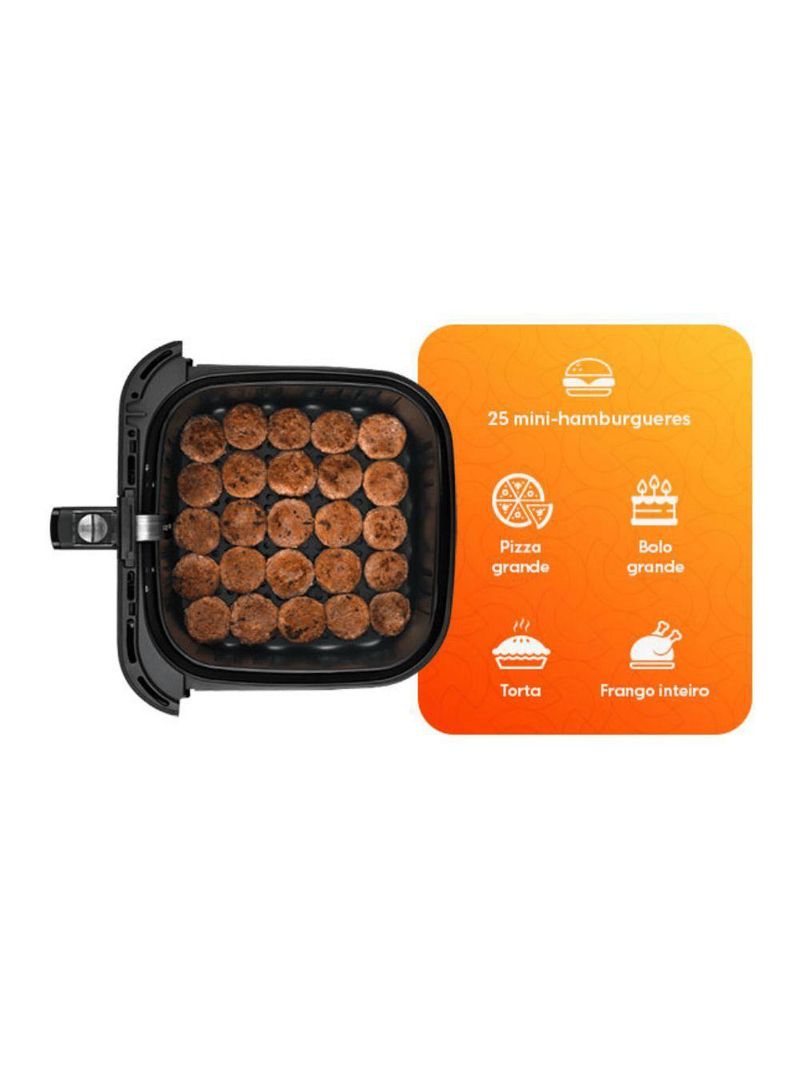 Fritadeira Air Fryer Elgin AFC80 8L 110V