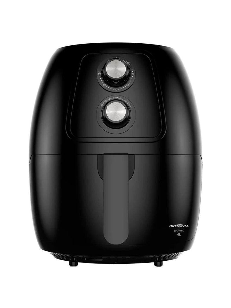 Fritadeira Air Fryer Britânia 4L 1500w Baf40a 63801125 Preto 110V