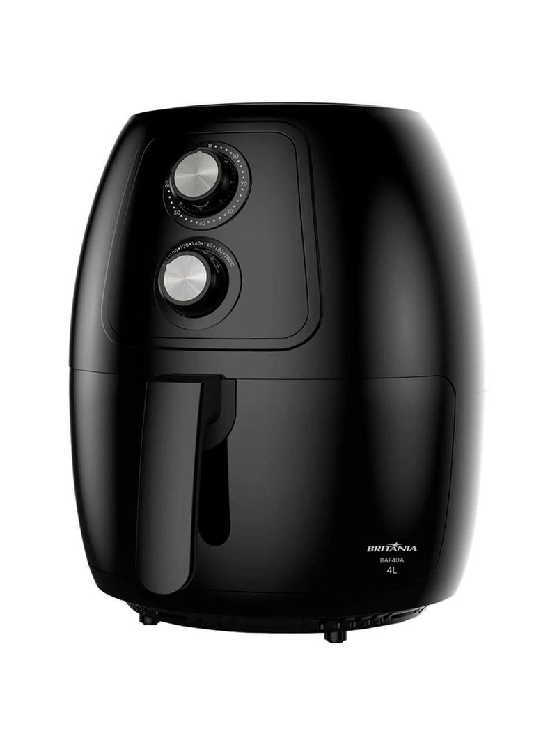 Fritadeira Air Fryer Britânia 4L 1500w Baf40a 63801125 Preto 110V
