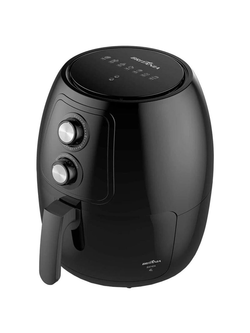 Fritadeira Air Fryer Britânia 4L 1500w Baf40a 63801125 Preto 110V