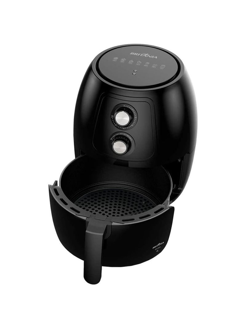 Fritadeira Air Fryer Britânia 4L 1500w Baf40a 63801125 Preto 110V