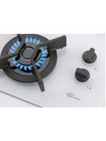 Fogão Cooktop Fischer 4 Bocas Tripla Chama Infinity Branco 26297 - 62936 Bivolt