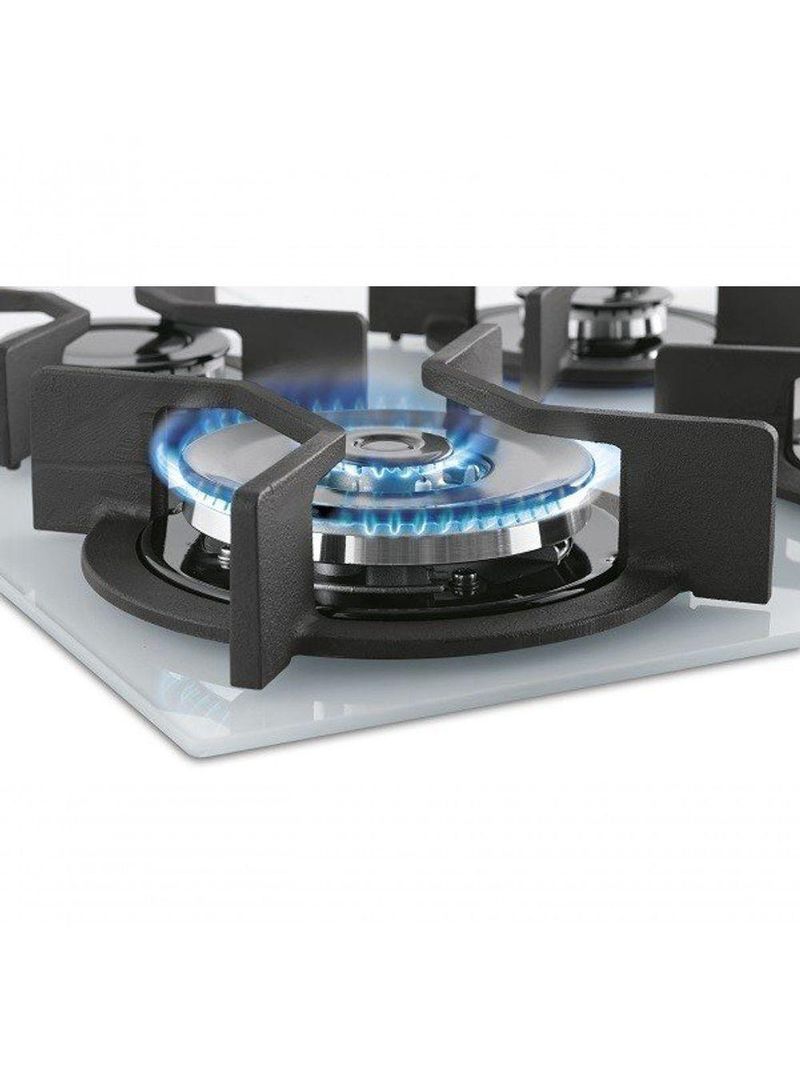 Fogão Cooktop Fischer 4 Bocas Tripla Chama Infinity Branco 26297 - 62936 Bivolt