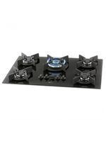 Fogão Cooktop Fischer 5 Bocas Tripla Chama Infinity Preto 26298-57077 Bivolt