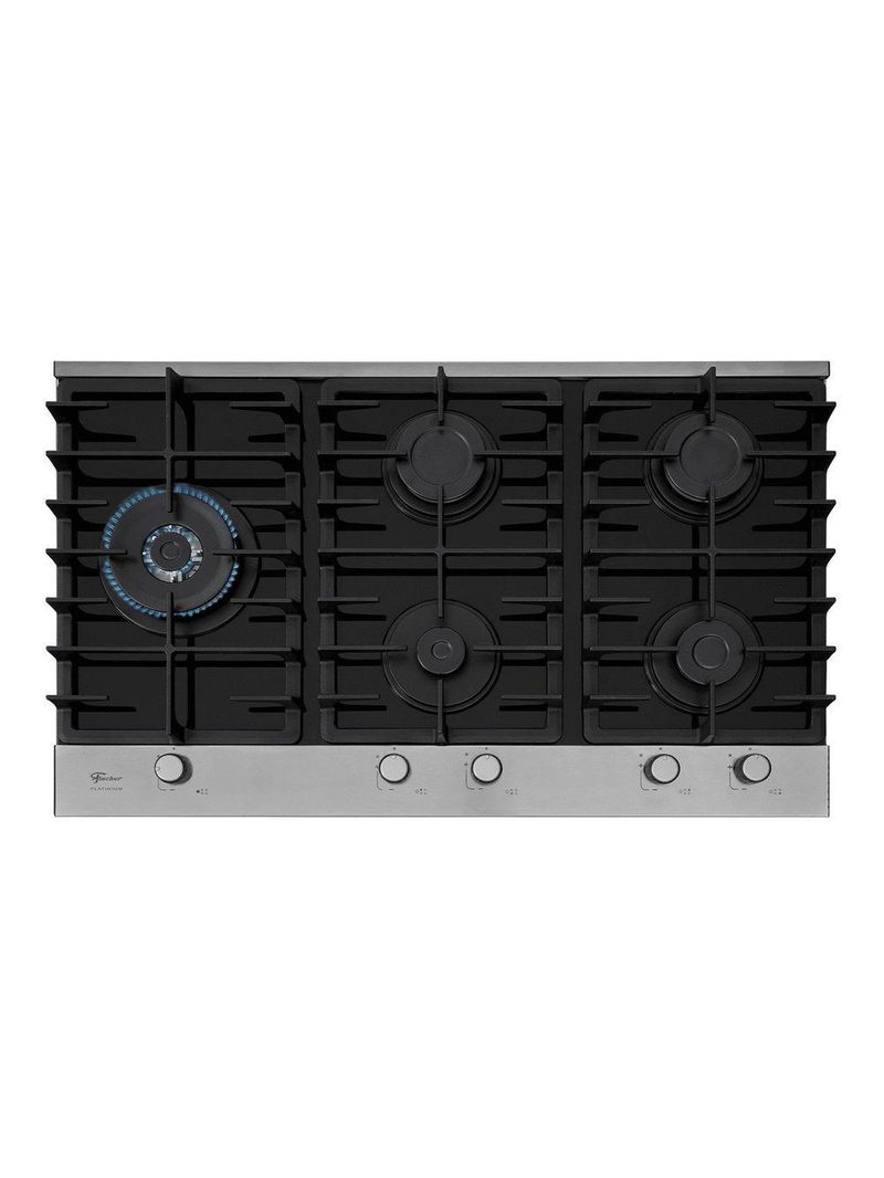 Fogão Cooktop Fischer 5 Bocas Platinium 33810-92122 Bivolt