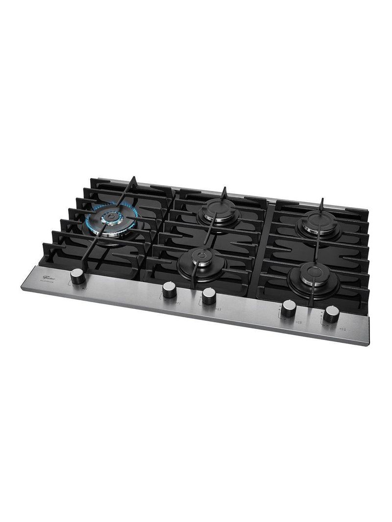 Fogão Cooktop Fischer 5 Bocas Platinium 33810-92122 Bivolt