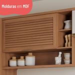 Cozinha Completa Modulada 6 Peças Multimóveis Freijó-branco