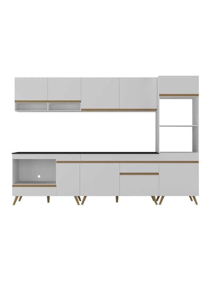 Cozinha Modulada Completa Compacta  Veneza  Multimóveis